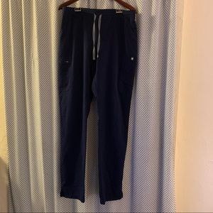 EUC Figs Navy Blue Yola Skinny Scrub Pants